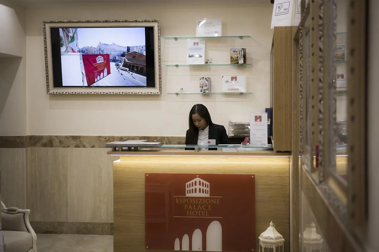 Esposizione Palace Hotel Roma Italia